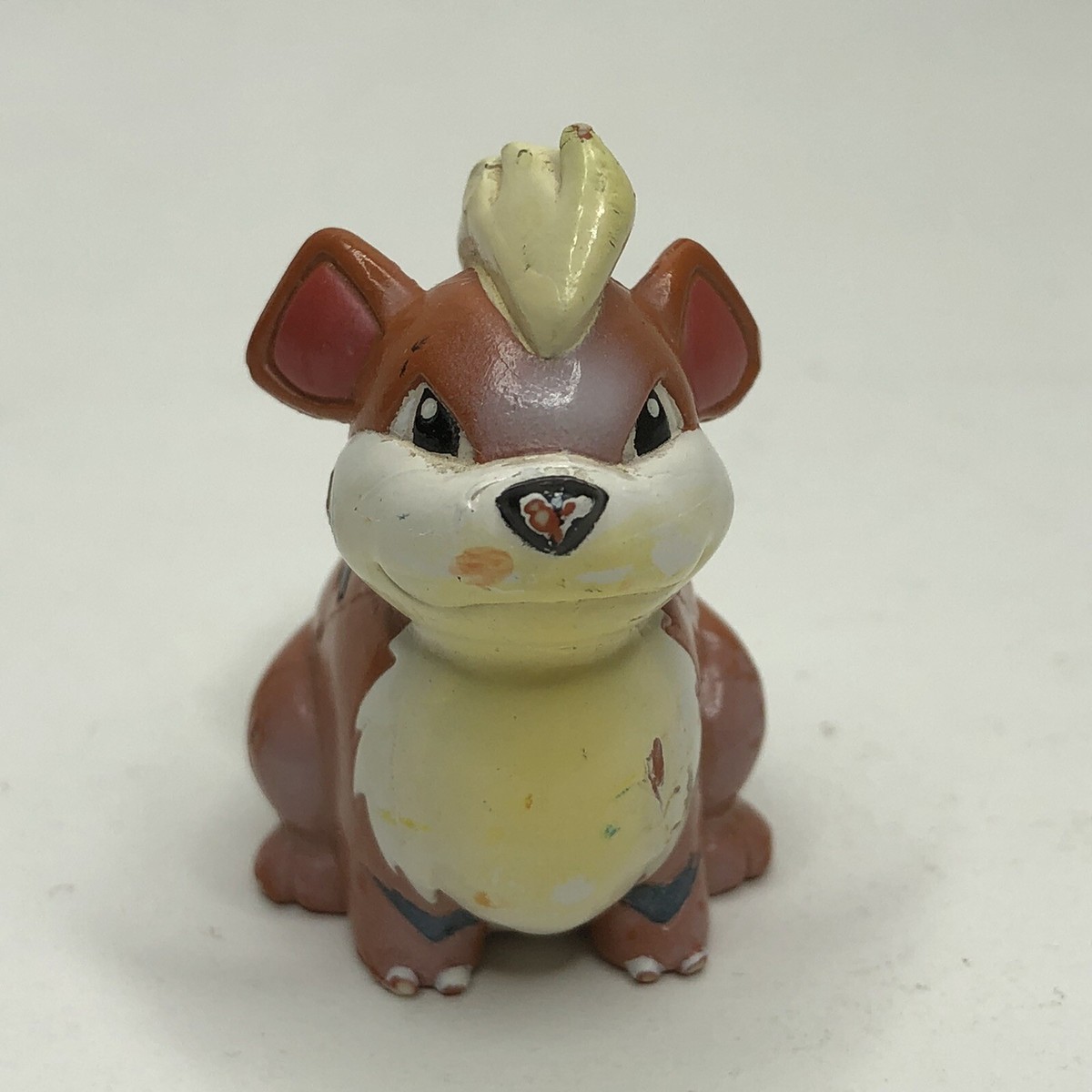 POKEMON Gen Figure Growlithe TOMY Original Vintage 90s Rare Collector  Damaged