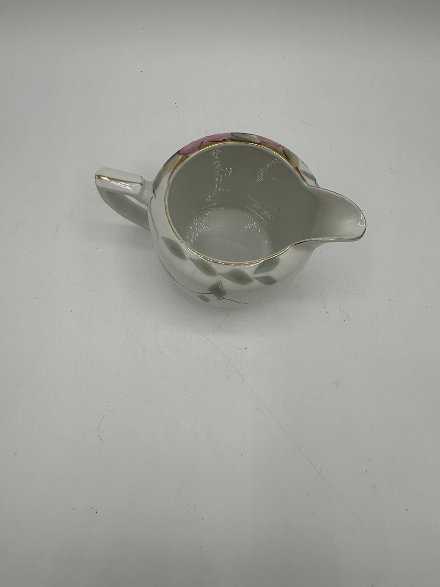 VTG MCM Noritake Azalea 19322 Pink Floral Gold Trim Japan Cups