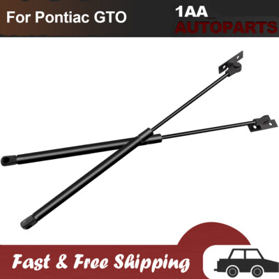 2x Front Hood Lift Supports Shock Struts for Pontiac GTO 2004-2006 With Bracket