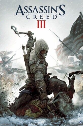 Regaño detrás Préstamo de dinero UBISOFT XBOX 360 ASSASSINS CREED 3 KEY ART VIDEO GAME POSTER 22x34 FREE  SHIPPING | eBay