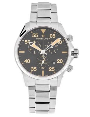 Hamilton - H76722131 - Khaki Aviation Khaki Pilot Chrono Quartz Quarz | 44mm | 