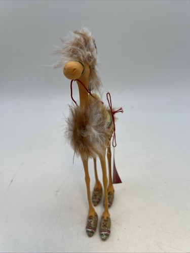 Dept 56 Patience Brewster Christmas Krinkles Small Happy Harold Camel Ornament - Picture 2 of 4