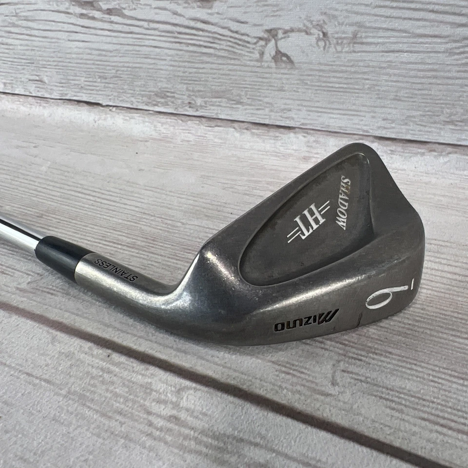 Mizuno 9 Iron Shadow HT Rígido Acero Mizuno Bonito Jugable Golf Pride Tour Envoltura GP Foto 2 de 4