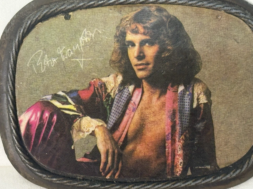 Vintage Peter Frampton BELT BUCKLE Rock N Roll Legend RARE - Image 2 of 4