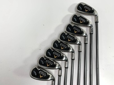 Callaway Big Bertha Fusion Iron Set 4-PW+SW RCH 45 Ladies Graphite