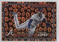 2024 Topps Update Jack-O'-Lantern Foil Reynaldo Lopez Reynaldo López #US15 4g8