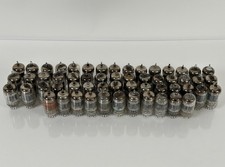  Lot of 56 5814A Tubes GE, Sylvania, RCA, Raytheon 12AU7