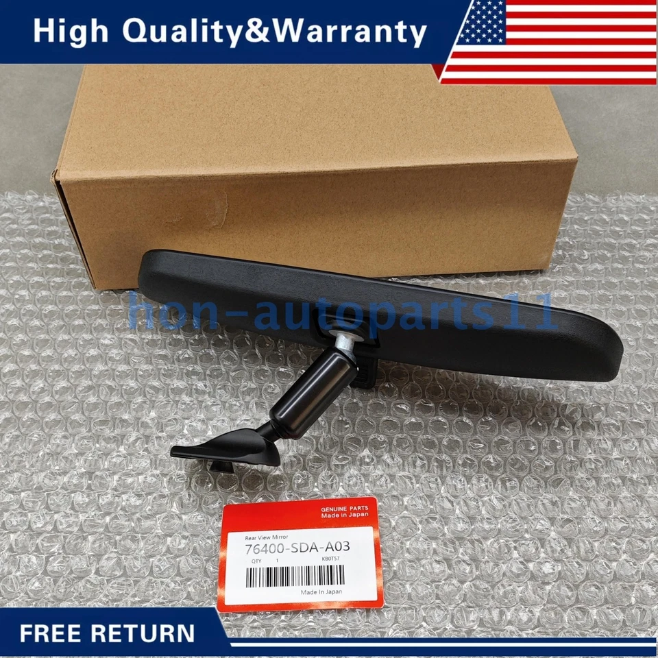 New Interior Rear View Mirror For 2006 2007 2008 2009 2010 2011 Honda Civic !US Foto 3 de 4