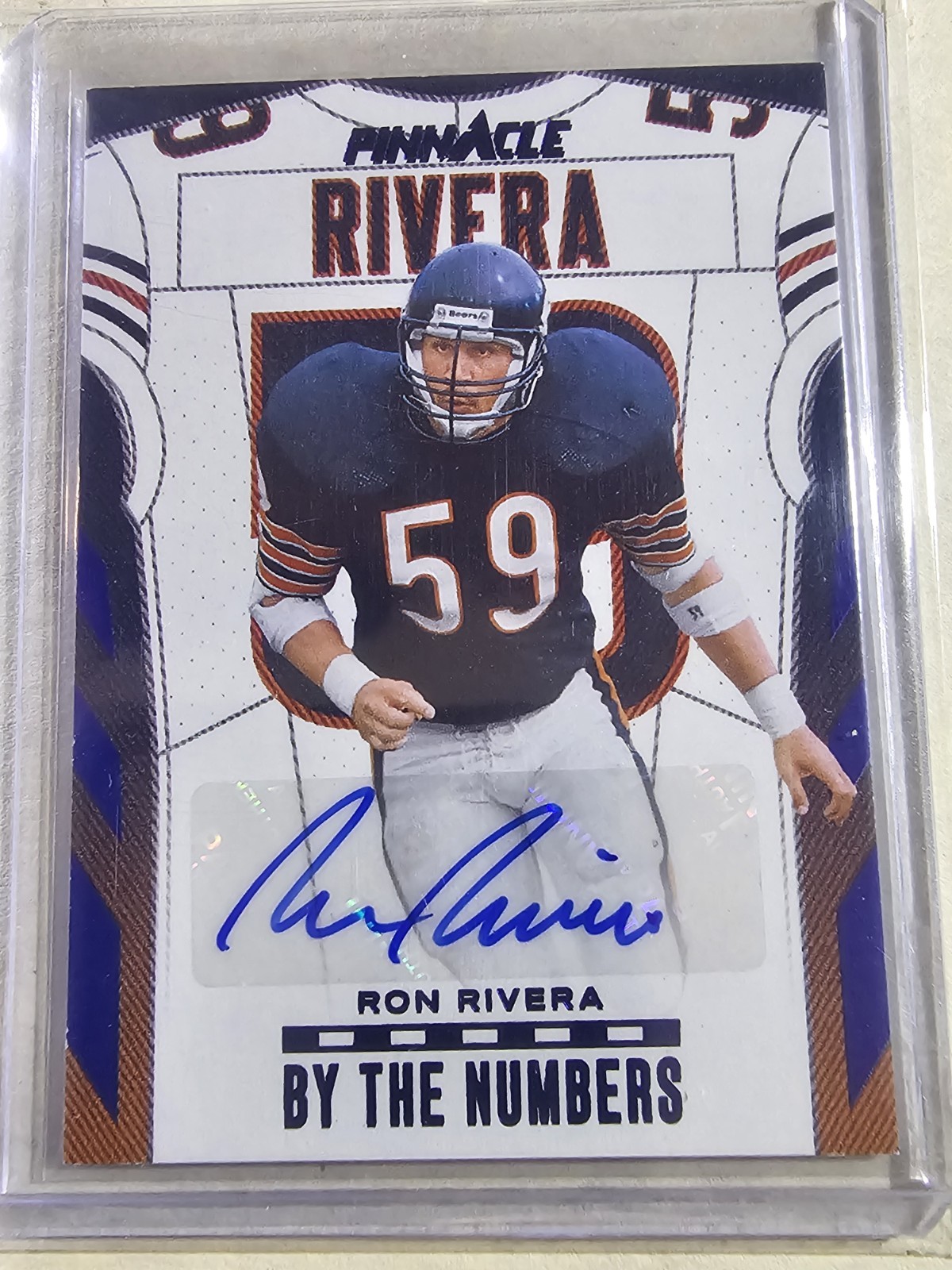 2024 Panini Encore - By the Numbers Autographs Ron Rivera #BTNA-RRA 1/25 (AU) 