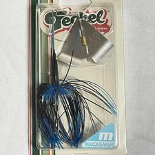 Teckel MAXQUEAKER 1/2oz #001 BLACK BLUE Color Buzzbait Topwater Squeaky Dolphin