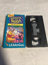 Winnie the Pooh - Pooh Learning - Growing Up (VHS, 1995) for