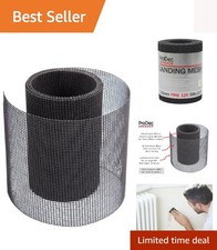 Durable 5m Sanding Mesh Roll in 120 Grit - Ideal for Reusable Clog-Free Sanding