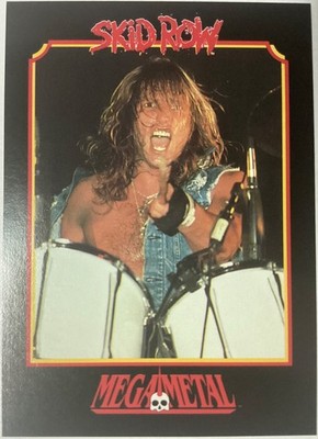 Mega Metal Rob Affuso #111 Replacement Trading Card 1991 Impel Skid Row