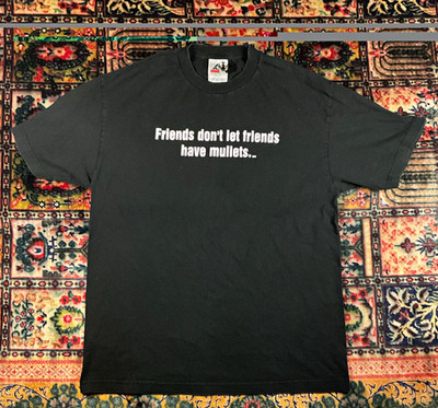 VTG Alstyle Apparel & Activewear Men's L Black Graphic Print Crew Neck T-Shirt