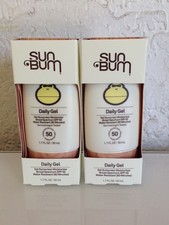 Sun Bum Daily Gel Sunscreen Moisturizer SPF 50 1.7 fl oz / 50mL - 2 Pack