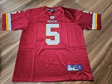Washington REDSKINS #5 Jayden Daniels  Stitched Football Jersey Men’s Large.