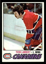 1977-78 Topps Yvon Lambert #151 - Montreal Canadiens