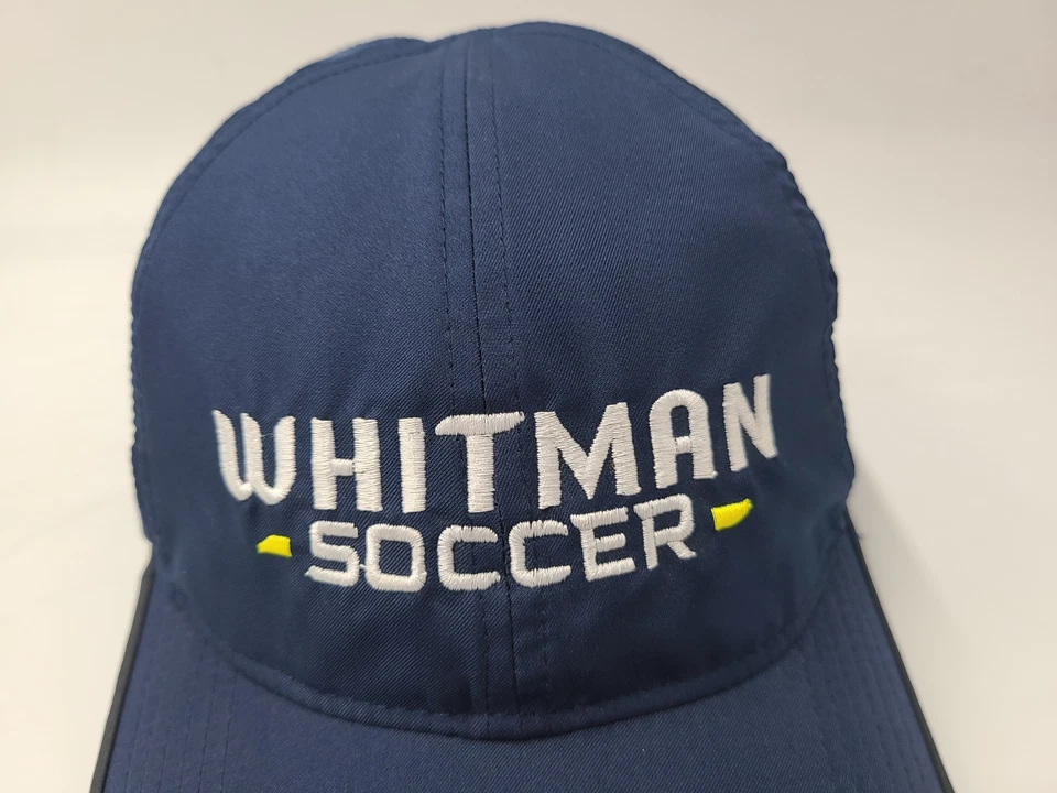 Whitman College Blues Soccer Nike Featherlight Dri-Fit Adjustable Hat Cap Men - Image 4 of 4