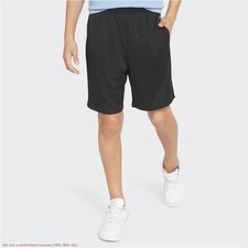 Champion Boys' Signature Mesh Shorts - Black L SEE DEAL