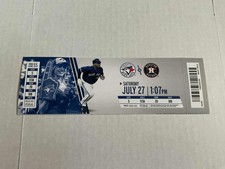 BLUE JAYS 2013 TICKET STUB 7/27/13 VS ASTROS Mark DeRosa 100TH CAREER HR