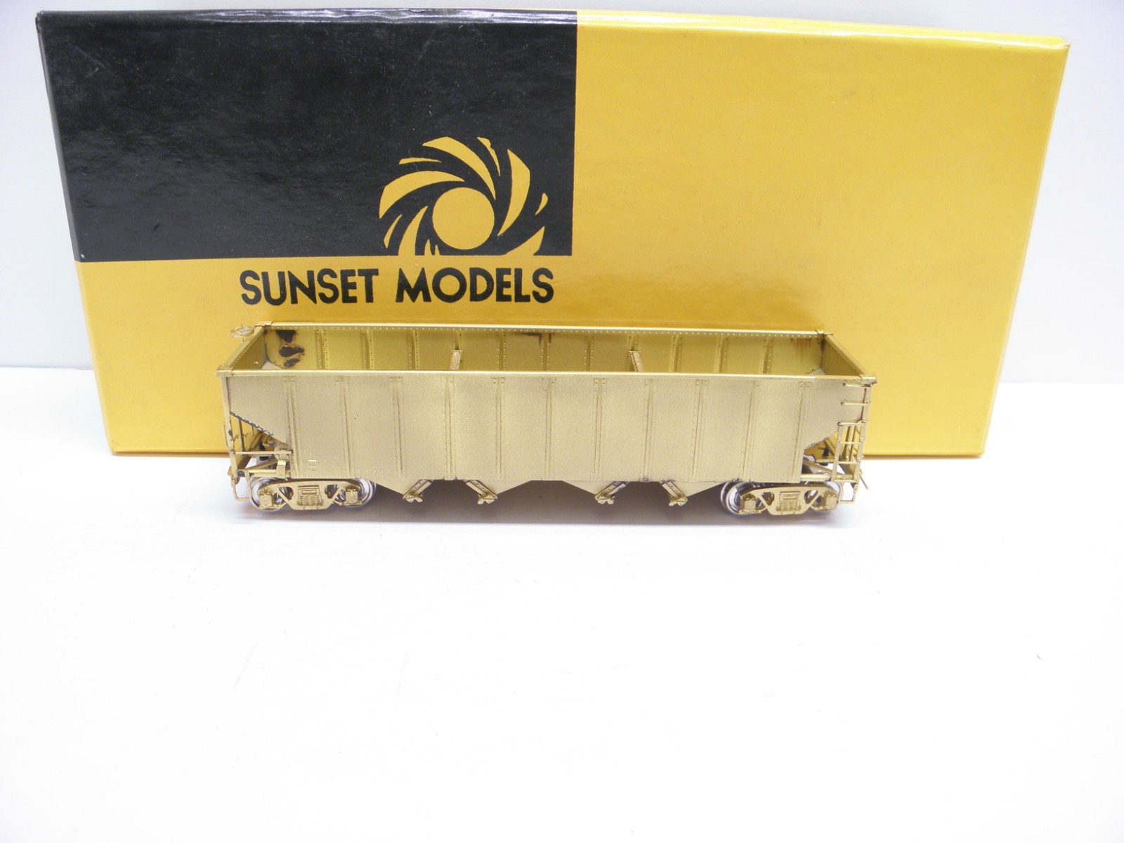 Sunset Models Prr H-25 Brass Hopper -Undecorated- Ho Scale Lot C