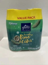 Glade Automatic Spray Refill Twinkling Pine & Cedar - 2 Pack - Limited Edition