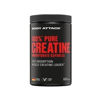 Body Attack 100 % Pure Creatine - 600 Kapseln (87,48 Eur/Kg)