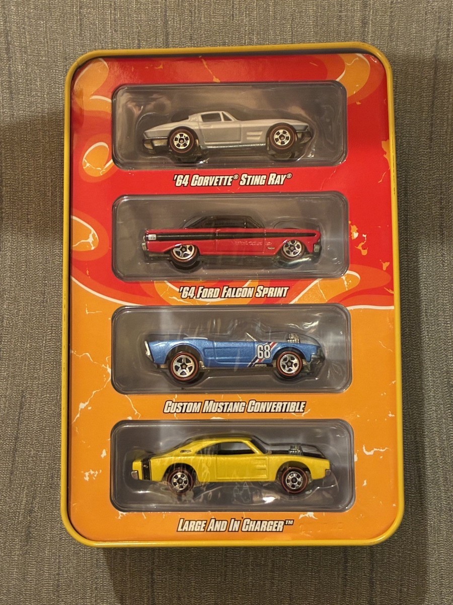 Hot Wheels Since '68 Muscle Cars 4-Car Tin Sets 1 & 2 | eBay