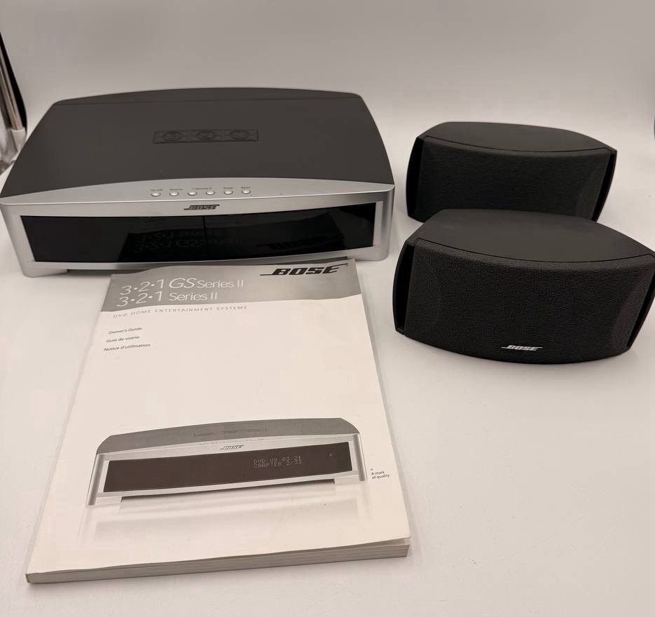 BOSE 3•2•1GS  Entertainment System Bose 3·2·1 GS Series II DVD Home Entertainment System – Works | eBay