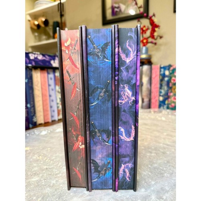 #ad #ad Crowns of Nyaxia Bookish Box Exclusive Book Set signed by Carissa Broadbent $145.00