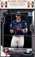 2021 Bowman Chrome #51 Josh Donaldson Minnesota Twins