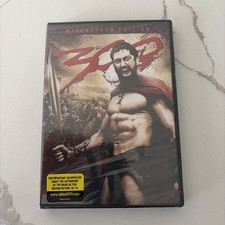 300 DVD, 2007, Single-Disc Widescreen Edition Gerard Butler NEW SEALED