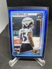 2025 Panini Donruss Optic - Rated Rookie Mike Green #250 Purple Shock Prizm (RC)