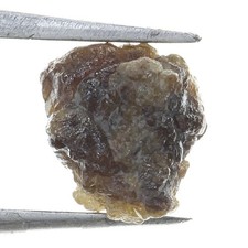 0.71 CT Natural Rough Loose Diamond, Uncut Earth Mine Greenish Gemstone For Ring