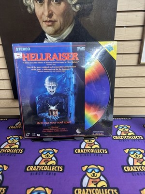 Hellraiser Laserdisc Horror Clive Barker SEALED