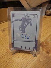 Charles Snowden 2021 Contenders Rookie Draft Picks Cyan Printing Plate 1/1