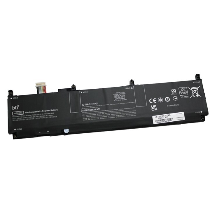 BTI 8YP88AV compatible 83Wh 6-cell battery for HP ZBook Studio G7