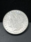 1890-P Morgan Silver Dollar Uncirculated 90% US Coin D18