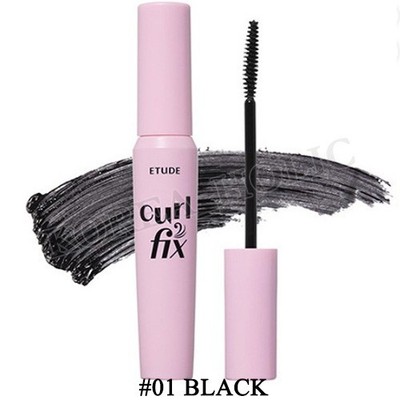 ETUDE Curl Fix Mascara 8g #01 Black Curling Korean Cosmetics Made in korea NEW