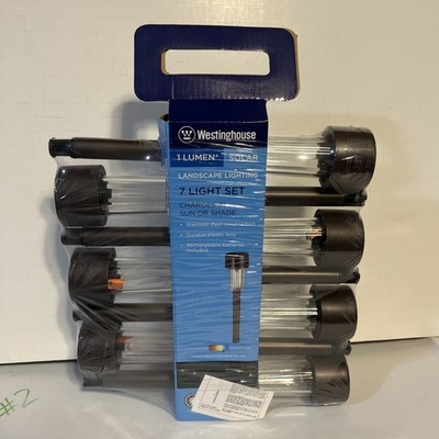 Westinghouse 7-Light Set Solar Landscape Lighting 1-Lumen