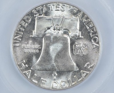 1958 Franklin Half Dollar MS66 ICG | eBay