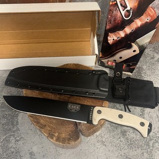ESEE Authentic JUNGLAS Survival Knife Kydex Sheath MOLLE Backing Junglas II