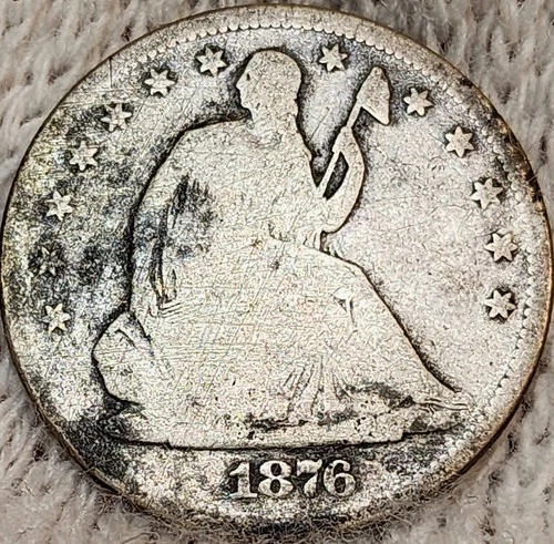 1876-S Seated Liberty Half Dollar — photo from another recent sale