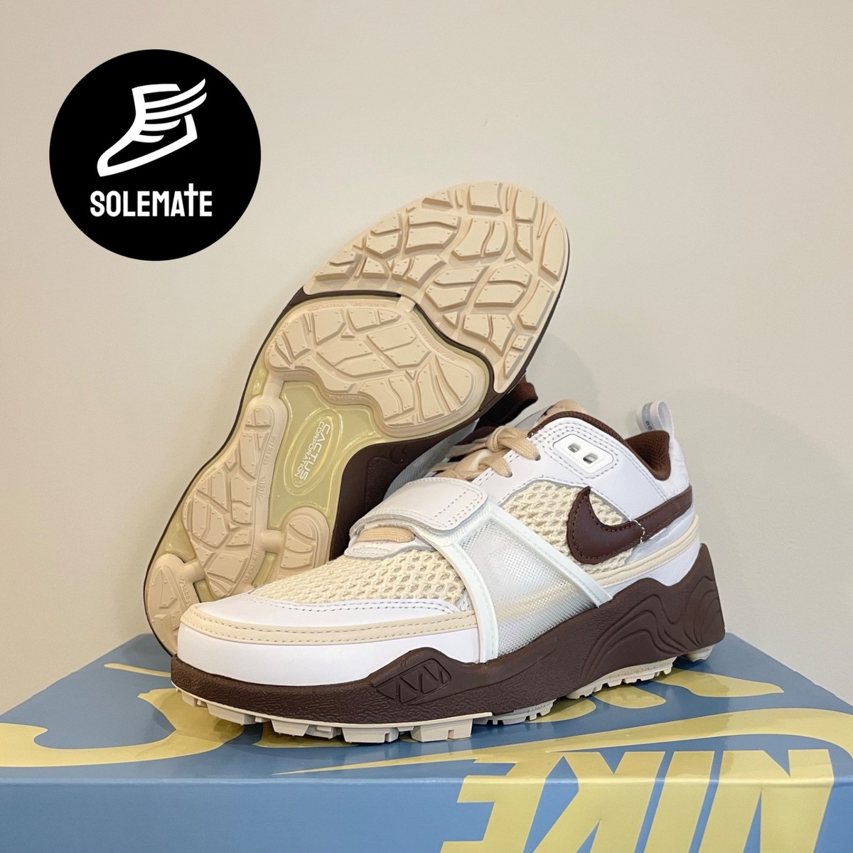 🌵Nike Zoom Field Jaxx Travis Scott Light Chocolate HQ3073-100