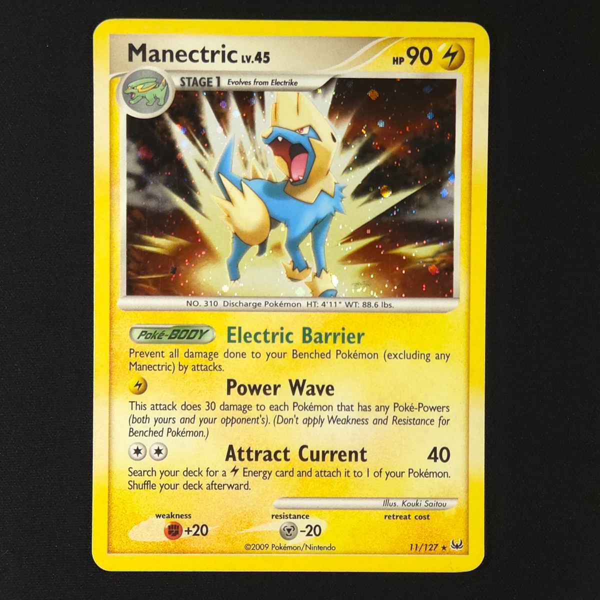 pokemon palpitoad card Manectric 46/110 - ex Holon Phantoms main image 1