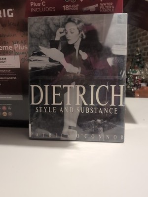 Dietrich : Style and Substance by Patrick O'Connor (1992, Hardcover) 