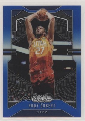 2019-20 Panini Prizm Blue Prizm 122/199 Rudy Gobert #168 0cc4