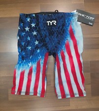 TYR Avictor Supernova USA Jammer Men's Size 34
