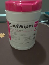 Metrex CaviWipes 2.0 Towelettes Disinfecting Wipes Regular 160 XL Wipes Canister
