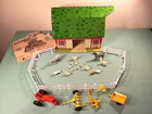 VINTAGE MARX LAZY DAY FARM PLAYSET W/ BARN, ANIMALS, AND FARM EQUIPMENT  lot96
